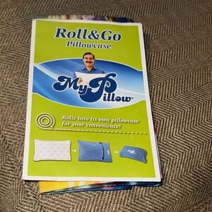 NEW MyPillow Roll & Go Pillowcase Land of The Free USA 🇺🇸
